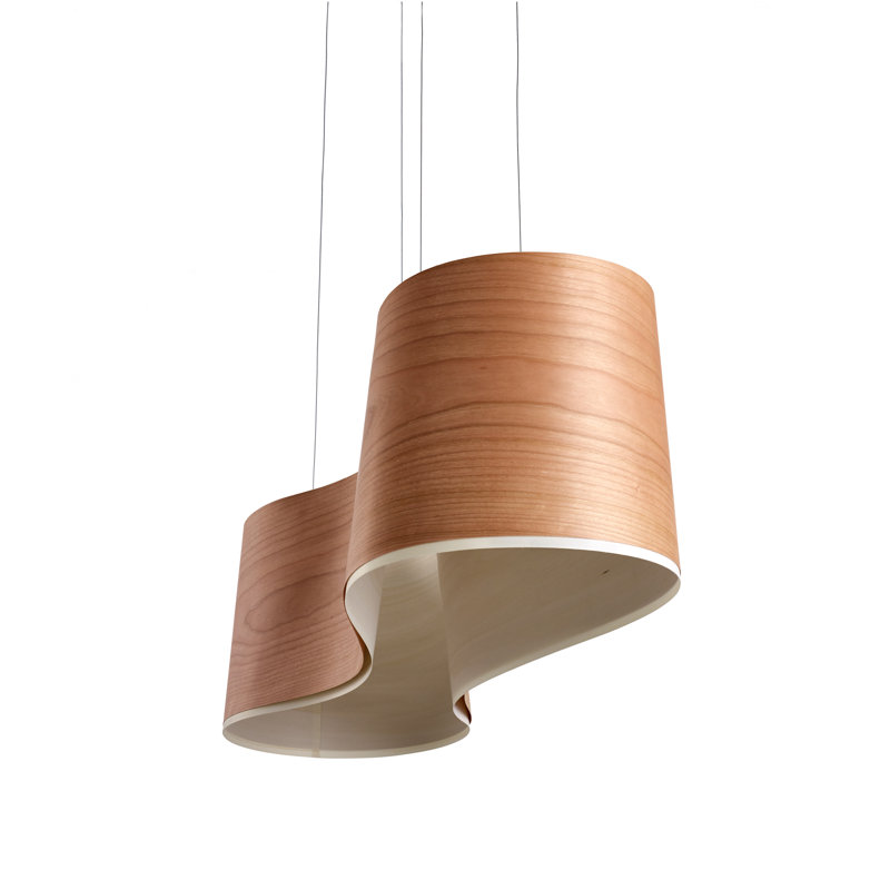 New Wave 2 - Light LED Chandelier, E26