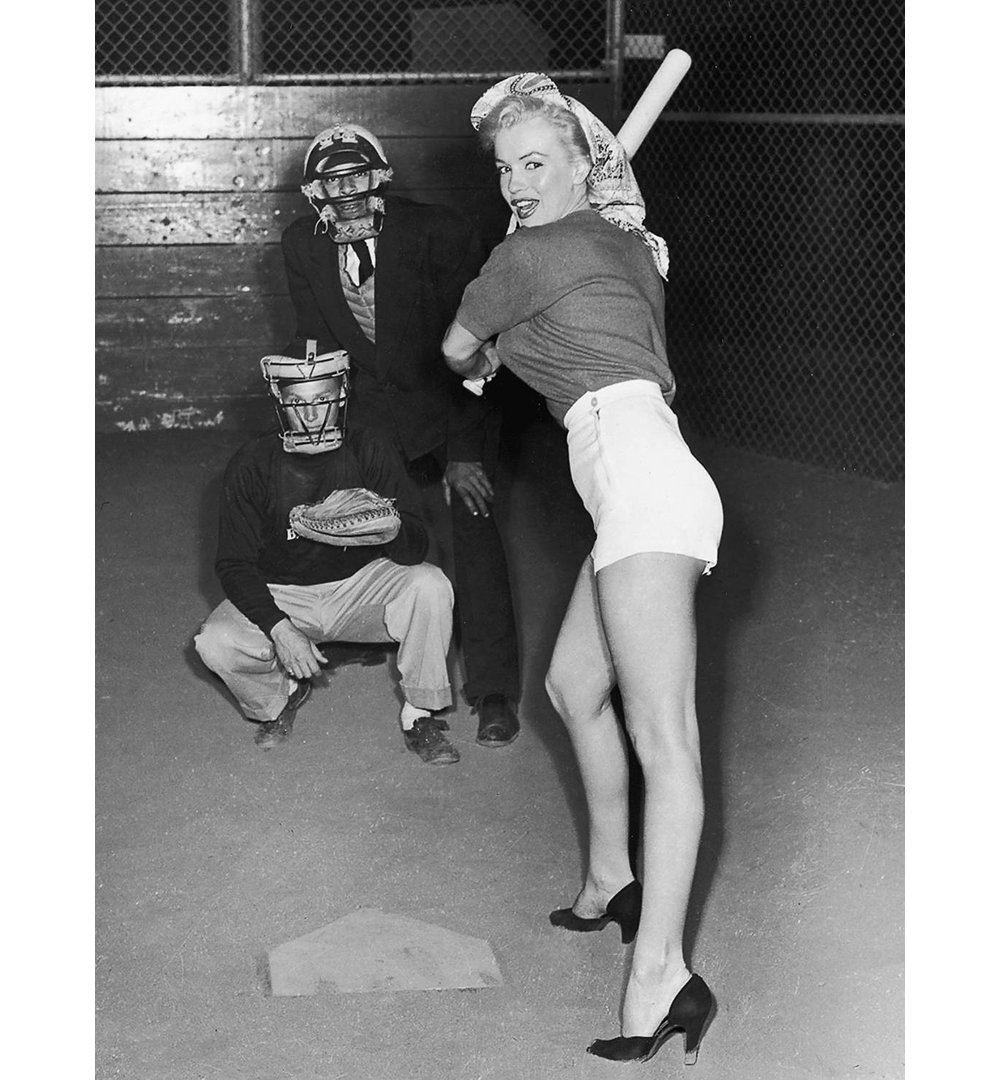 Marilyn Monroe Batters up - Photograph Print on House of Hampton® 