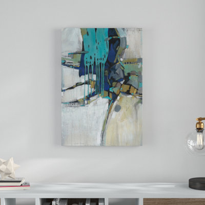 « separation ii », peinture sur toile tendue