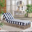 Gillian Steel and Rope Chaise Lounger-274022113