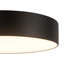 Musa 6-in Black dimmable LED Flush Mount-725467724