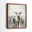 ANIMALS Series CCL XXV - Reproduction encadrée de qualité supérieure - prête à être accrochée - aucun clou requis - aucun clou requis-1132160578-1132160591