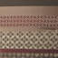 Édredon rouge 7 pièces - motifs géométriques et imprimés, 100% coussins décoratifs plateforme avec broderie élégante,