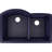 Quartz Luxe 33" L x 22" W Double Basin Undermount Kitchen Sink-35248339