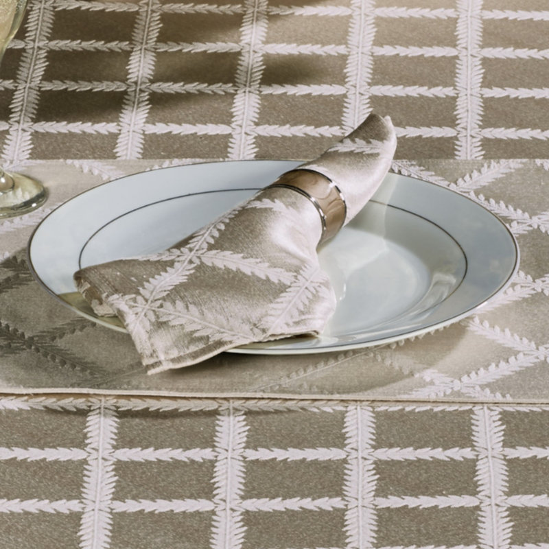 Lenox Laurel Leaf Napkins, Gray