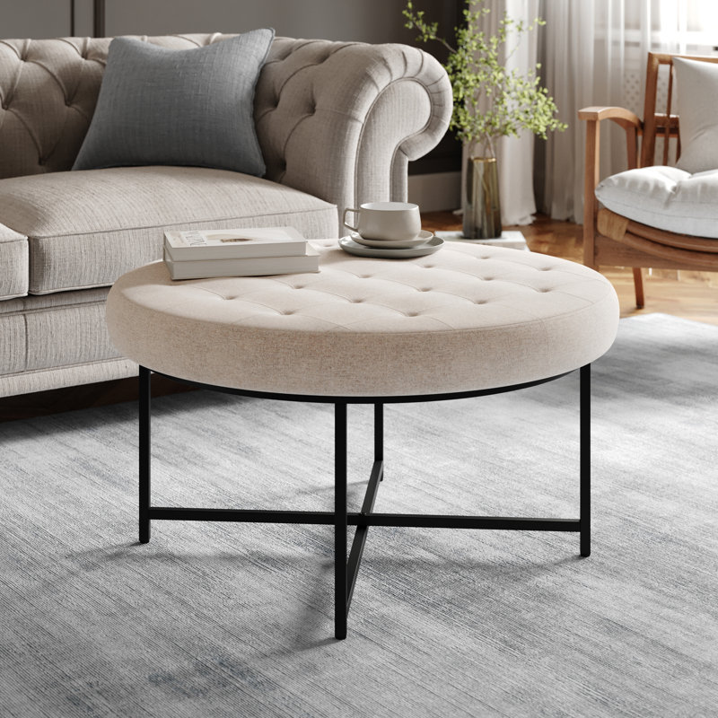 Repose-pieds Makaiden, Beige