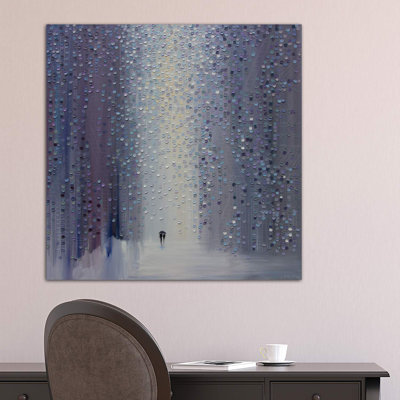 A Rainy Haze by Ekaterina Ermilkina - Painting