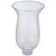 Abat-jour en verre transparent 3,75 po Hurricane