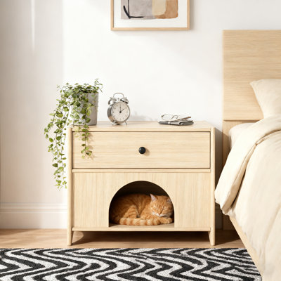 Mid-Century Modern Pet-Friendly Design End Table
