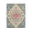 Tapis bleu et beige à motif de médaillons Mckenley-557488138