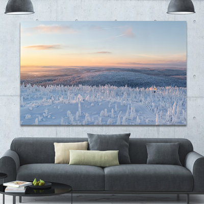 " Winter Landscape In Lapland "