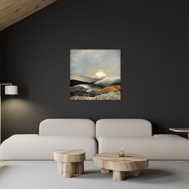 «Morning Sun» par Space grenad Designs - impression non encadrée, H 36 po x l 36 po x P 0,25 po