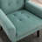 Tufted Upholstered Wide Back Armchair（Set of 2）-412486726