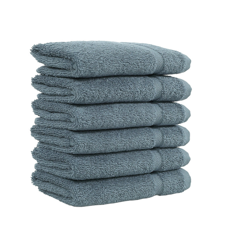 Denzi Turkish Cotton Washcloth, Denzi Blue