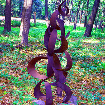 Metal Abstract Garden Art