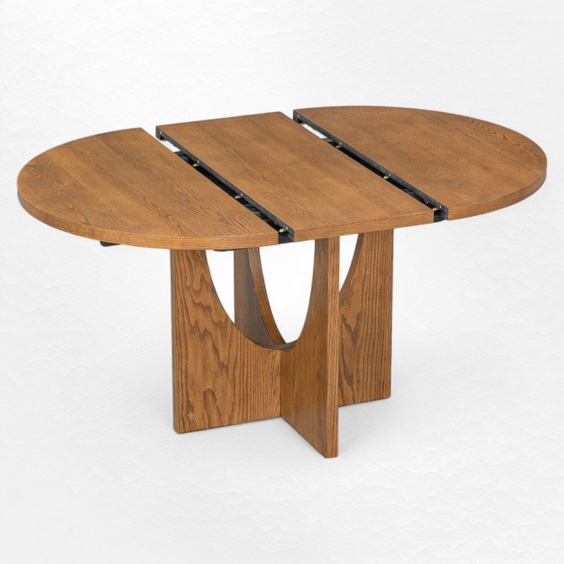4 - Person Extendable Dining Set, Beige, Walnut