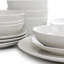 Service de table en porcelaine 16 pièces Elama Camellia