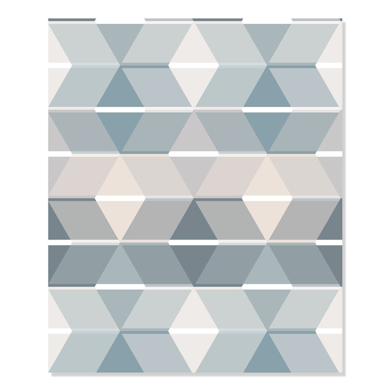 Panneau de papier peint adhésif Octavion Opal, L 4 po x l 24 po