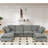 Elysara Modular Sleeper Sofa Convertible Sectional-594488098-571060686