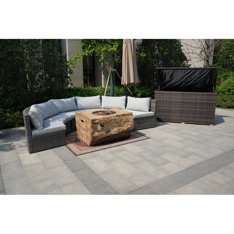 6 - Person Patio Conversation Set with Cushions