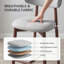 Vannie Upholstered Counter Stool with Solid Wood Frame-627100732