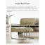 Fauteuil de style Bauhaus en acier inoxydable Nappi Homestay Hotel.