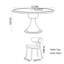 Fashion and classic sintered stone dining table-807394981-807394980