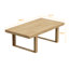 Table de conférence 86,6 "rectangulaire, table de réunion modulaire-1506167235