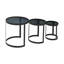 Brigg Glass Top Nesting Tables