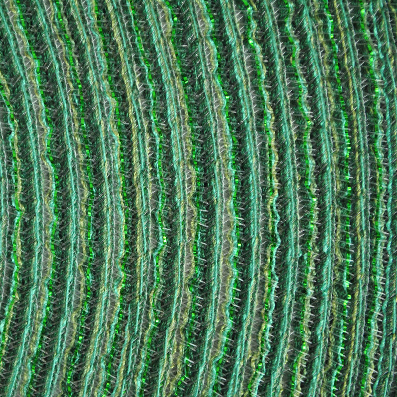 Ensemble de napperons 6 pièces, Vert scintillant