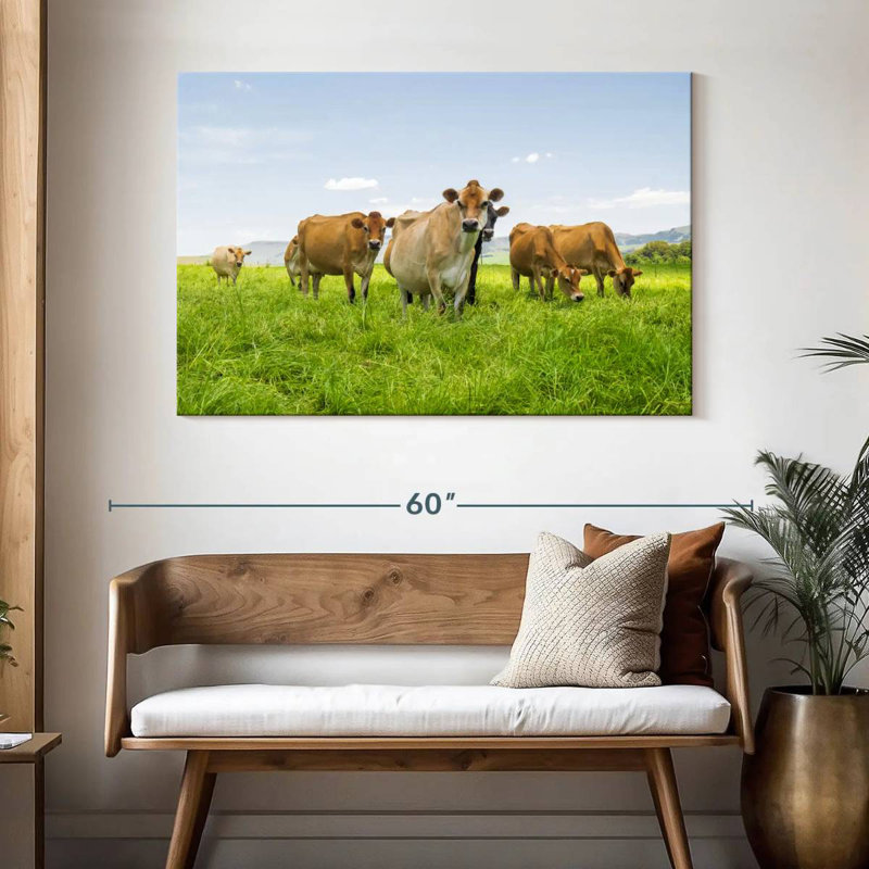 Farm Cattle, 32" H x 48" W