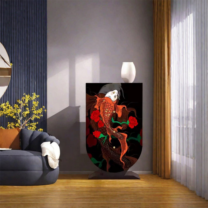 Four Drawer Decorative Cabinet