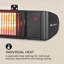 Electric Ceiling Mounted Patio Heater-1462797453
