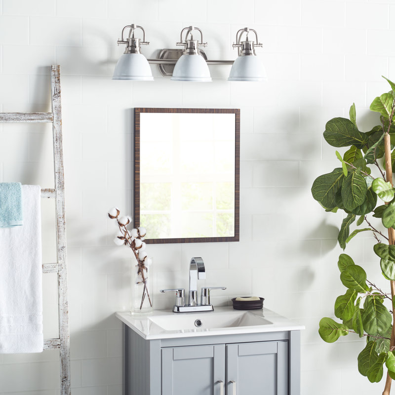 Sabrina 3 - Light Dimmable Vanity Light, White