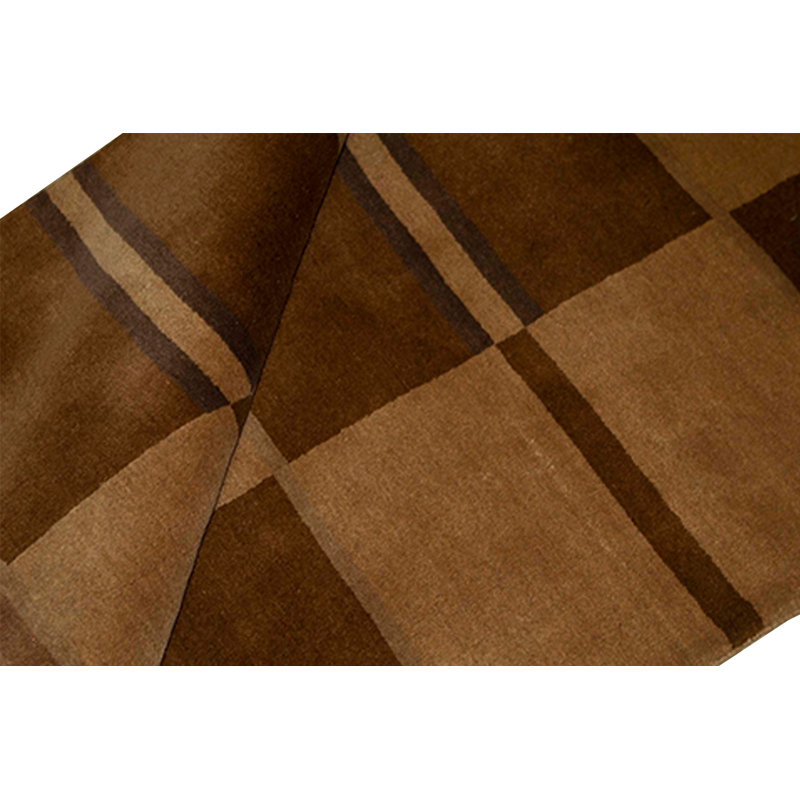 Hand Woven Wool Geometric Area Rug