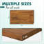 Plateau de table en bois d'acacia massif Gladys, surface durable et personnalisable pour bureau de bricolage, bureau, table de salle à manger, comptoir de cuisine-1665638161-1617286897