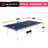 MD Sports Official Size 15mm 4 Piece Indoor Ping Pong Tennis Table-88890396