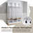 62.2-inch Coat Rack With Hooks And Cabinet Doors, Suitable For Entryways, Hallways, And Living Rooms-304991591