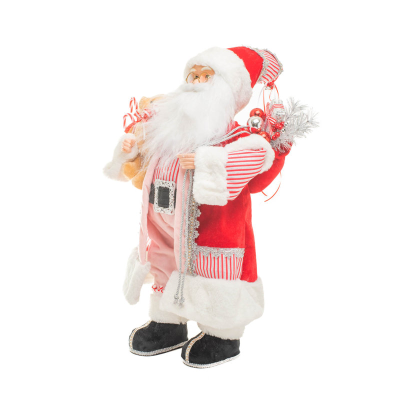 Père Noël rouge à dents douces