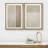 Geometric Line Minimalist Black And Gray Rectangle And Line Abstract Shapes Modern Chic On Canvas 2 Pieces Print-92285255-92285256