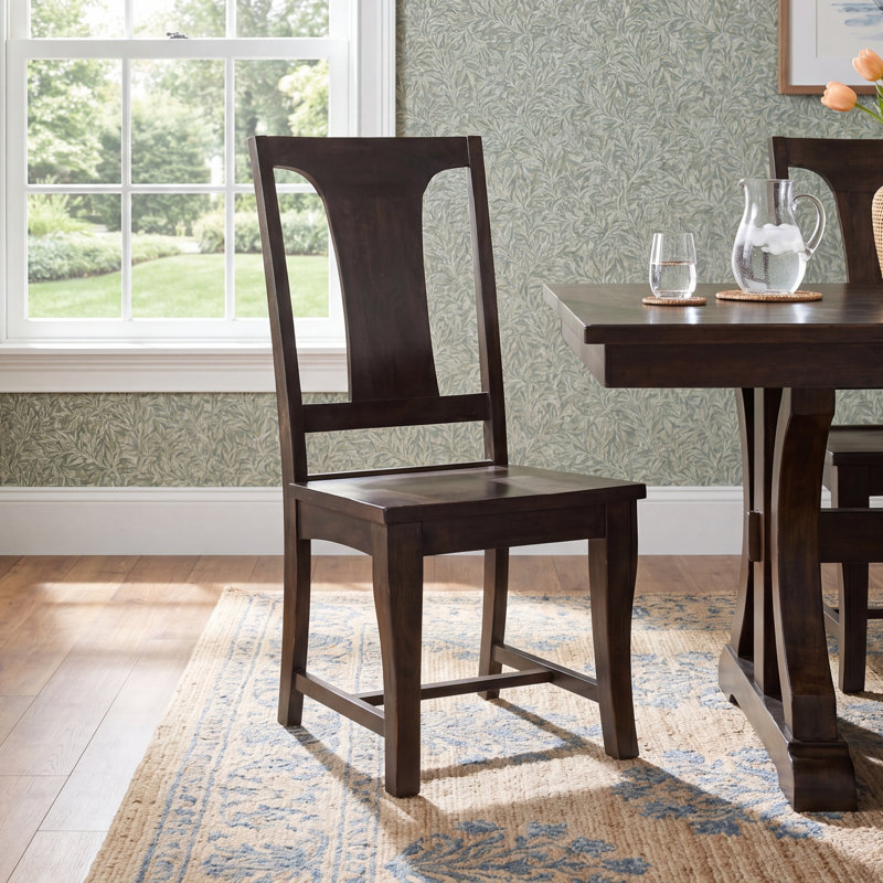 Colbourne Solid Wood Side Chair, Weathered Mango, Weathered Mango