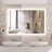 Naliyah Flat Wall Mirror-167528129