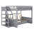 Jerolim Kids Full Bunk Bed with Drawers-332989329