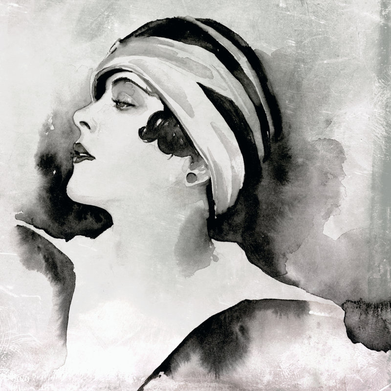 Les Yeux Noir II, H 20 po x l 20 po