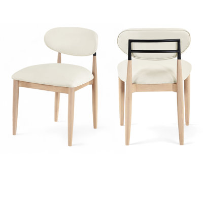 Riccio Vegan Leather Upholstered Dining Side Chair