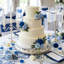 3 pièces de fleurs de gâteau de mariage pour gâteau