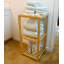 Mayer 14'' W Solid Wood Shelving Unit
