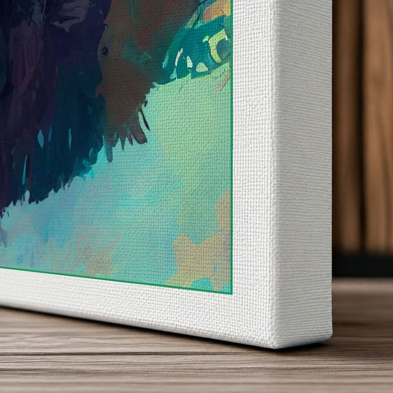 Landscape Bear Modern - Print, 24x16 - 61.0 x 40.6 cm, White Border