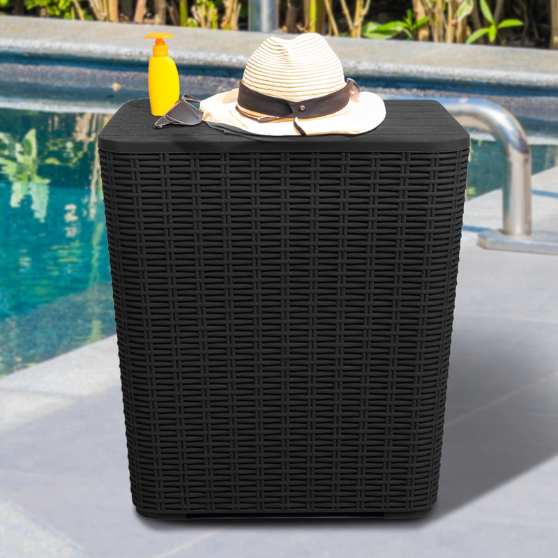 12 Gallons Water Resistant Resin Deck Box