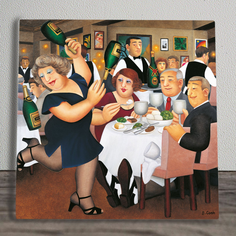 BERYL COOK Traditional Entertainment Wall Decor on Ceramic